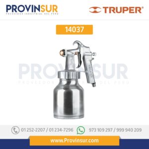 Pistola p/pintar baja presión, pulida, entrada inferior 14037 Truper