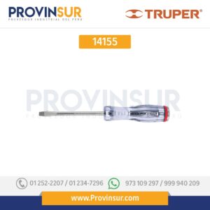 Desarmador de golpe, 3/16X3", plano 14155 Truper