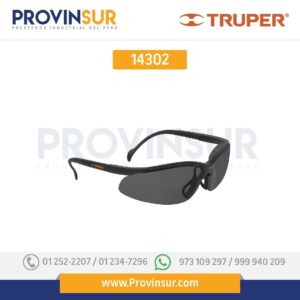 Lentes de seguridad, mica gris, Vision 14302 Truper
