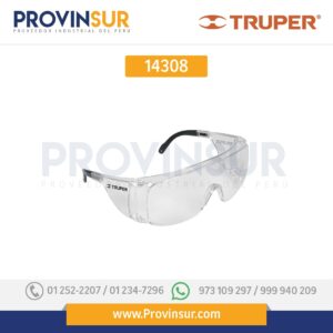 Lentes de sobreponer, mica transparente, Safe 14308 Truper