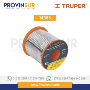 Soldadura con núcleo resina 50/50, tubería hidráulica, 450 g 14365 Truper