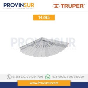 Calibrador de 15 hojas std / mm 14395 Truper