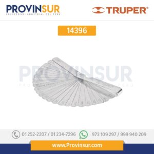 Calibrador de 26 hojas std / mm 14396 Truper