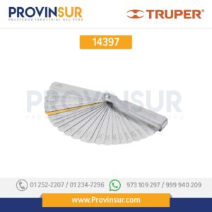 Calibrador de 32 hojas std / mm 14397 Truper