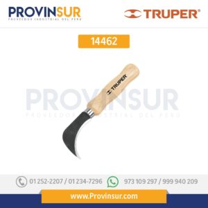 Cuchillo curvo para linóleo, 8" 14462 Truper