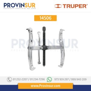 Extractor de poleas, 3 quijadas, 6" 14506 Truper