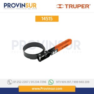 Llave de banda metálica, 3-1/4" 14515 Truper