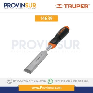 Formón, mango comfort grip, 1-1/2" 14639 Truper