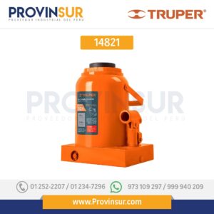 Gato hidráulico de botella, 50 Ton 14821 Truper
