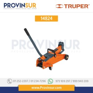 Gato hidráulico de patín, 2 ton, reforzado 14824 Truper