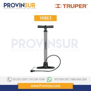 Bomba manual para inflar, 100 PSI 14863 Truper