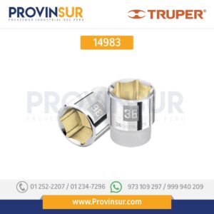 Dado de 6 puntas, cuadro 3/4" de 33mm 14983 Truper