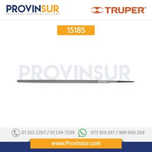 Lima redonda, bastarda, 4" 15185 Truper