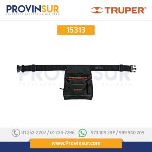 Portaherramientas de poliéster, 13 compartimentos 15313 Truper