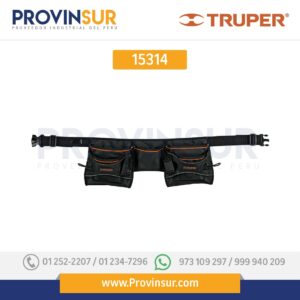 Porta herramientas de poliéster, 20 compartimentos 15314 Truper