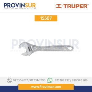 Llave ajustable (perico) profesional, cromado 10", Expert 15507 Truper