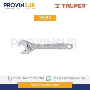 Llave ajustable (perico) profesional, cromado 12", Expert 15508 Truper