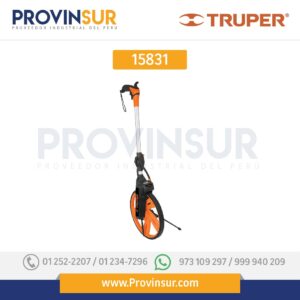 Odómetro con freno, rueda de 12" 15831 Truper