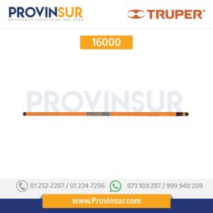 Mango telescópico para TR-82, aluminio, de 1.30 a 2.40 m 16000 Truper