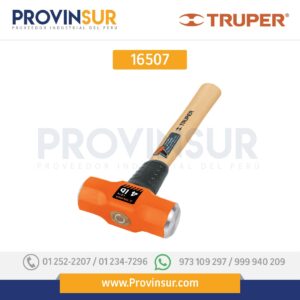 Marro octagonal 3 lbs. mango madera 12" 16507 Truper