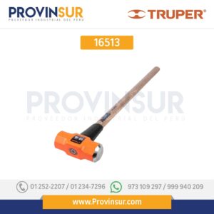 Marro octagonal 12 lbs. mango madera 36" 16513 Truper