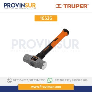 Marro octagonal 4 lbs, mango fibra de vidrio 16536 Truper