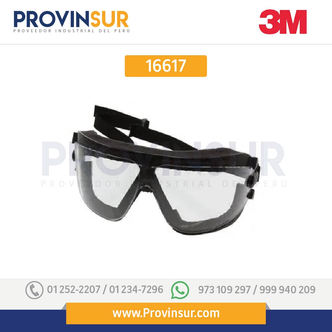 Lente 16617 GoggleGear 3M