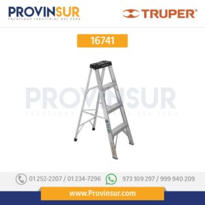 Escalera de tijera tipo III, 3 escalones 16741 Truper