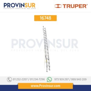 Escalera de extensión, tipo III, 28 escalones 16748 Truper