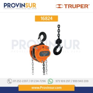 Polipasto de 1 ton 16824 Truper