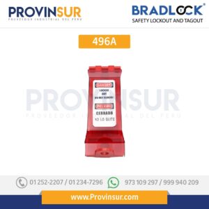 BLOQUEO PARA INTERRUPTOR PARA PARED 120 × 45 × 26MM 496A BRADLOCK