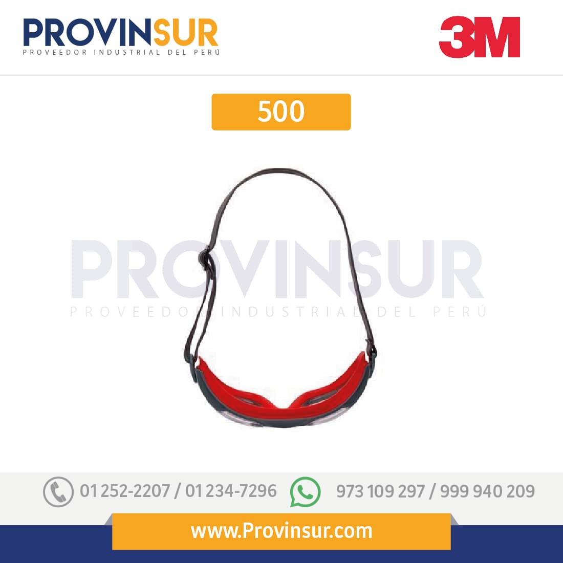 Lente Goggle Gear 500 3M