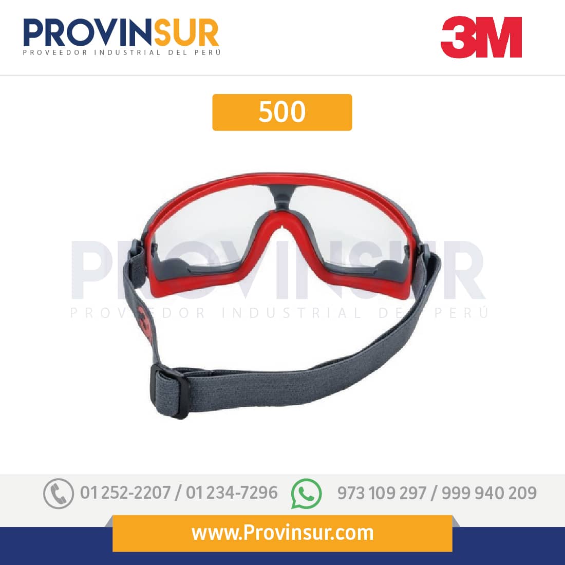 Lente Goggle Gear 500 3M