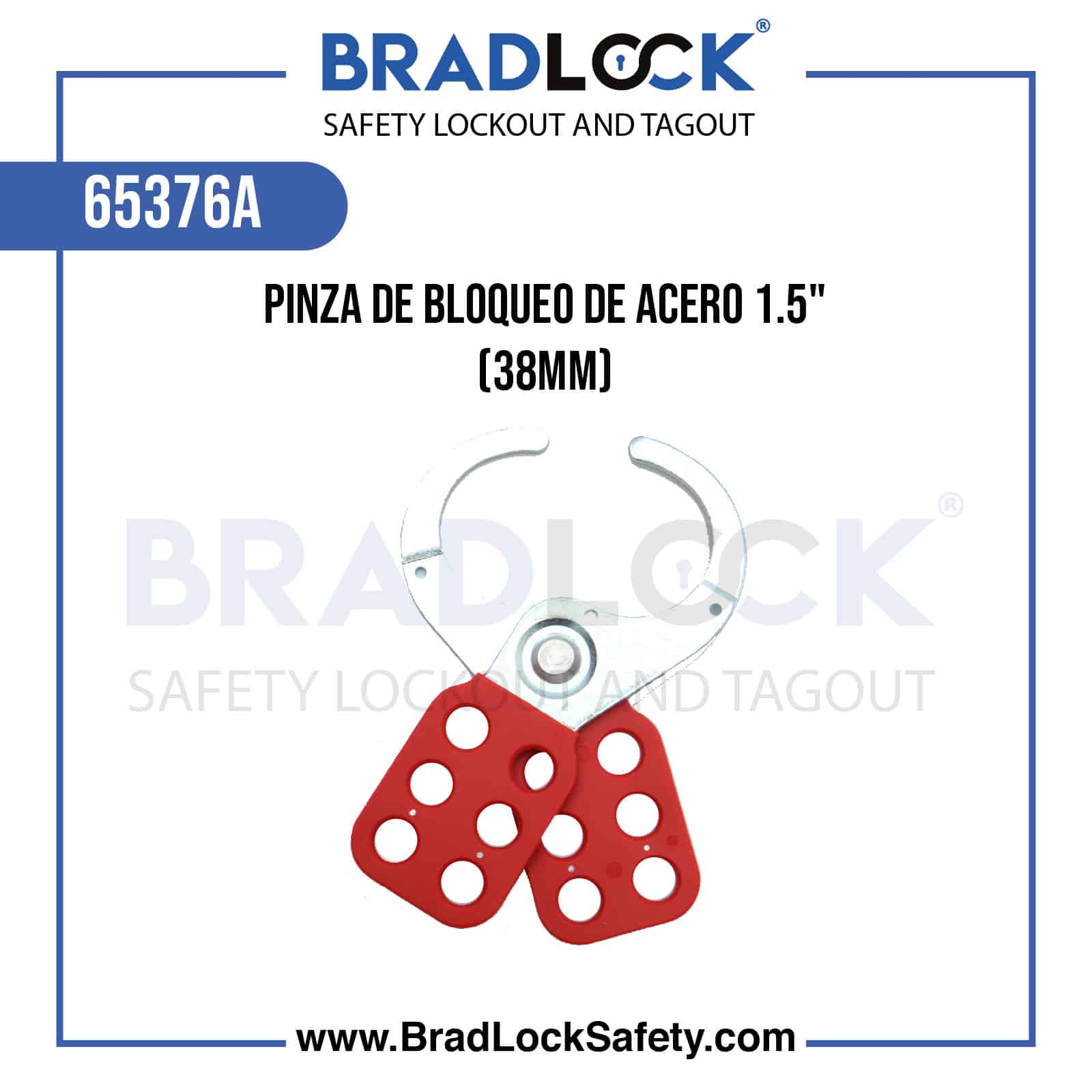 PINZA DE BLOQUEO DE ACERO 1.5"