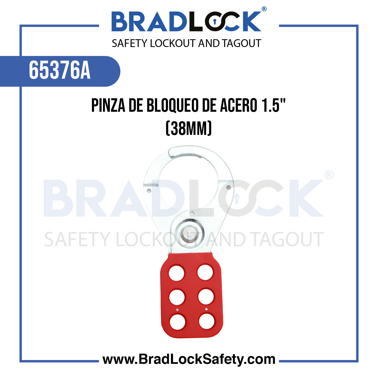PINZA DE BLOQUEO DE ACERO 1.5"
