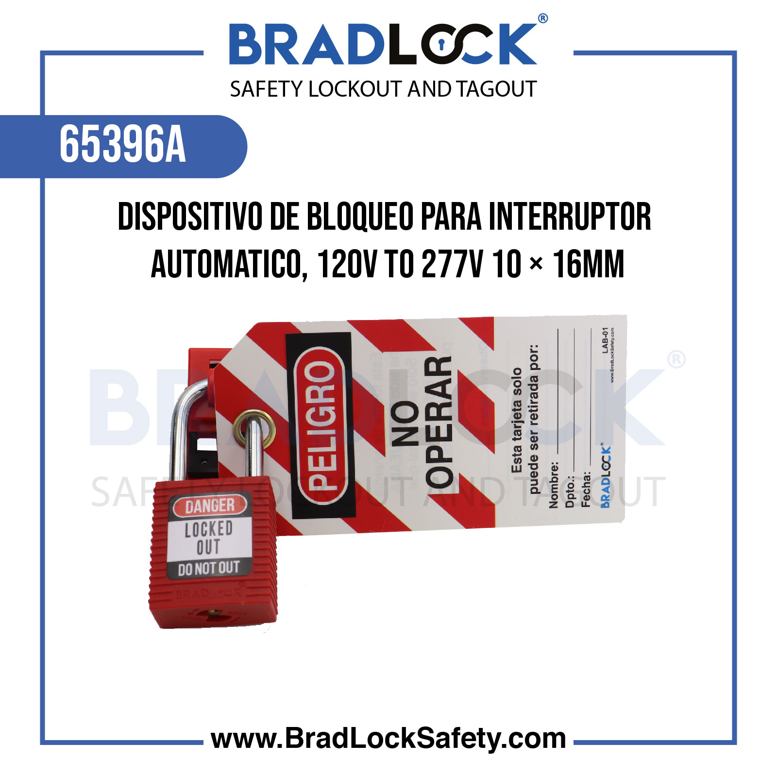 DISPOSITIVO DE BLOQUEO PARA INTERRUPTOR AUTOMATICO