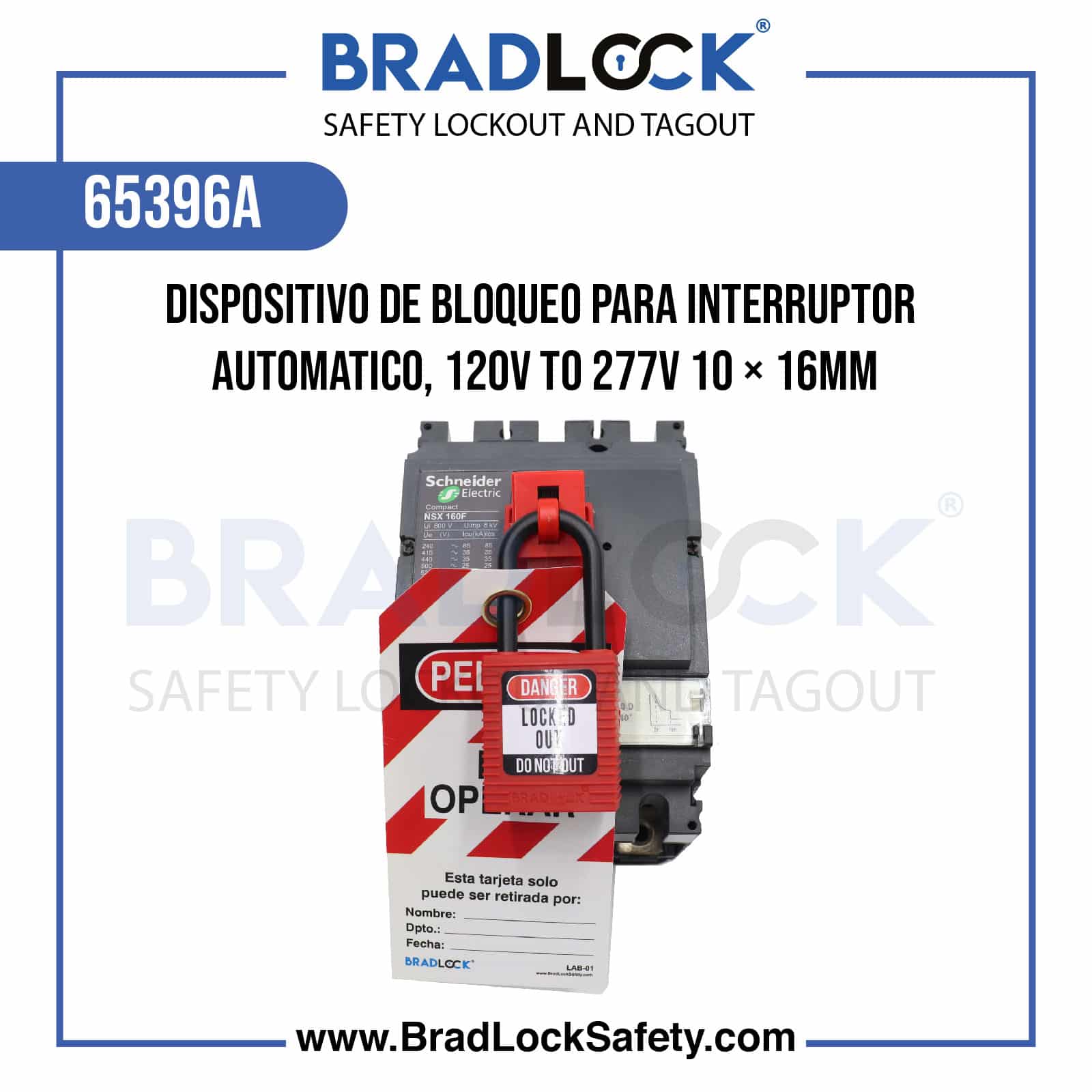 DISPOSITIVO DE BLOQUEO PARA INTERRUPTOR AUTOMATICO