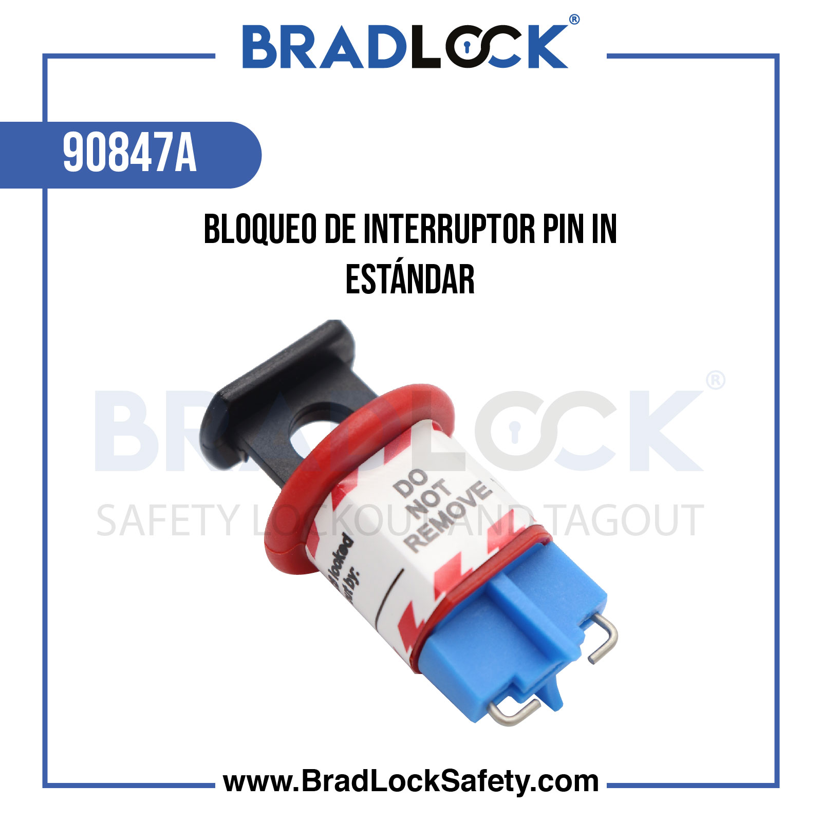 BLOQUEO DE INTERRUPTOR PIN IN ESTÁNDAR