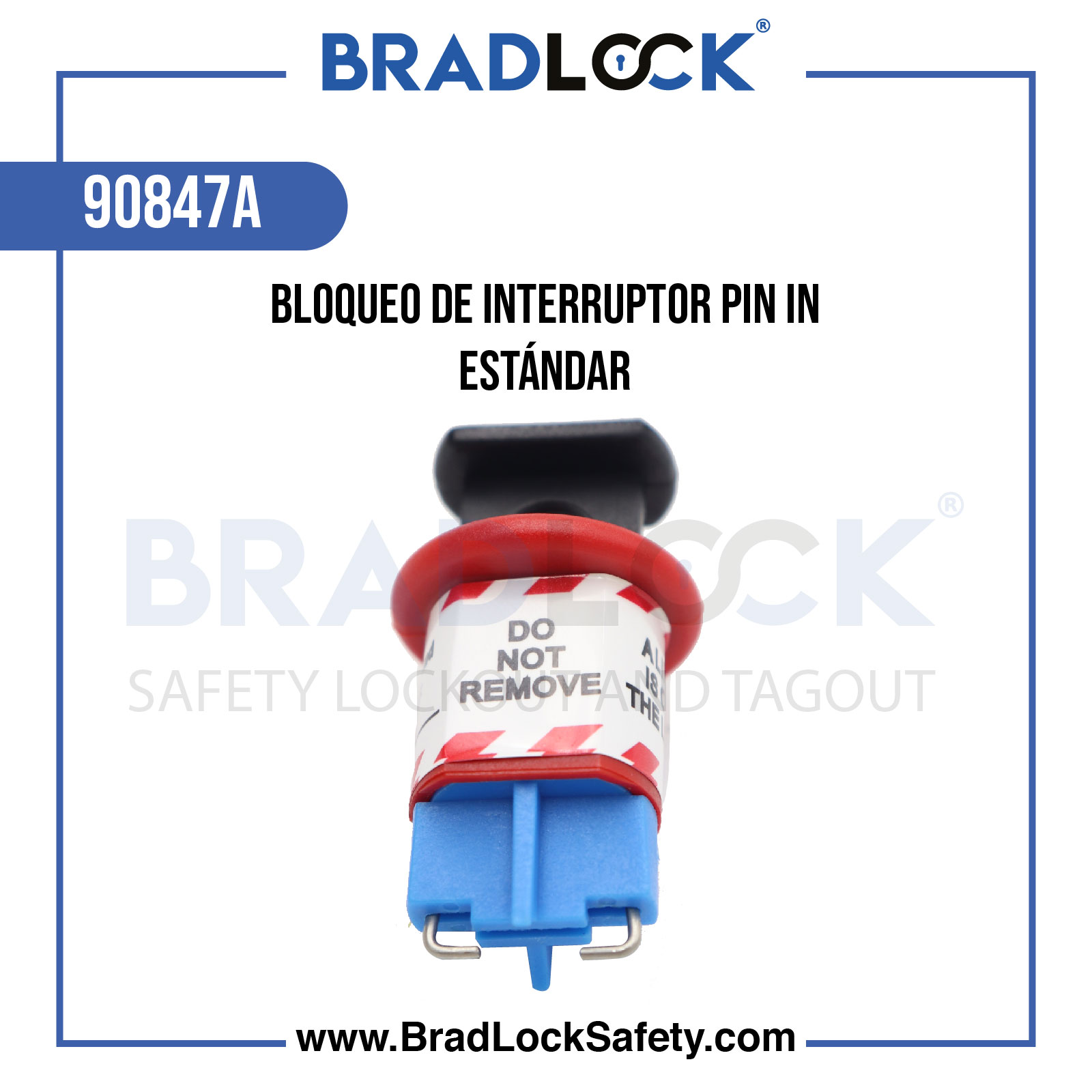 BLOQUEO DE INTERRUPTOR PIN IN ESTÁNDAR