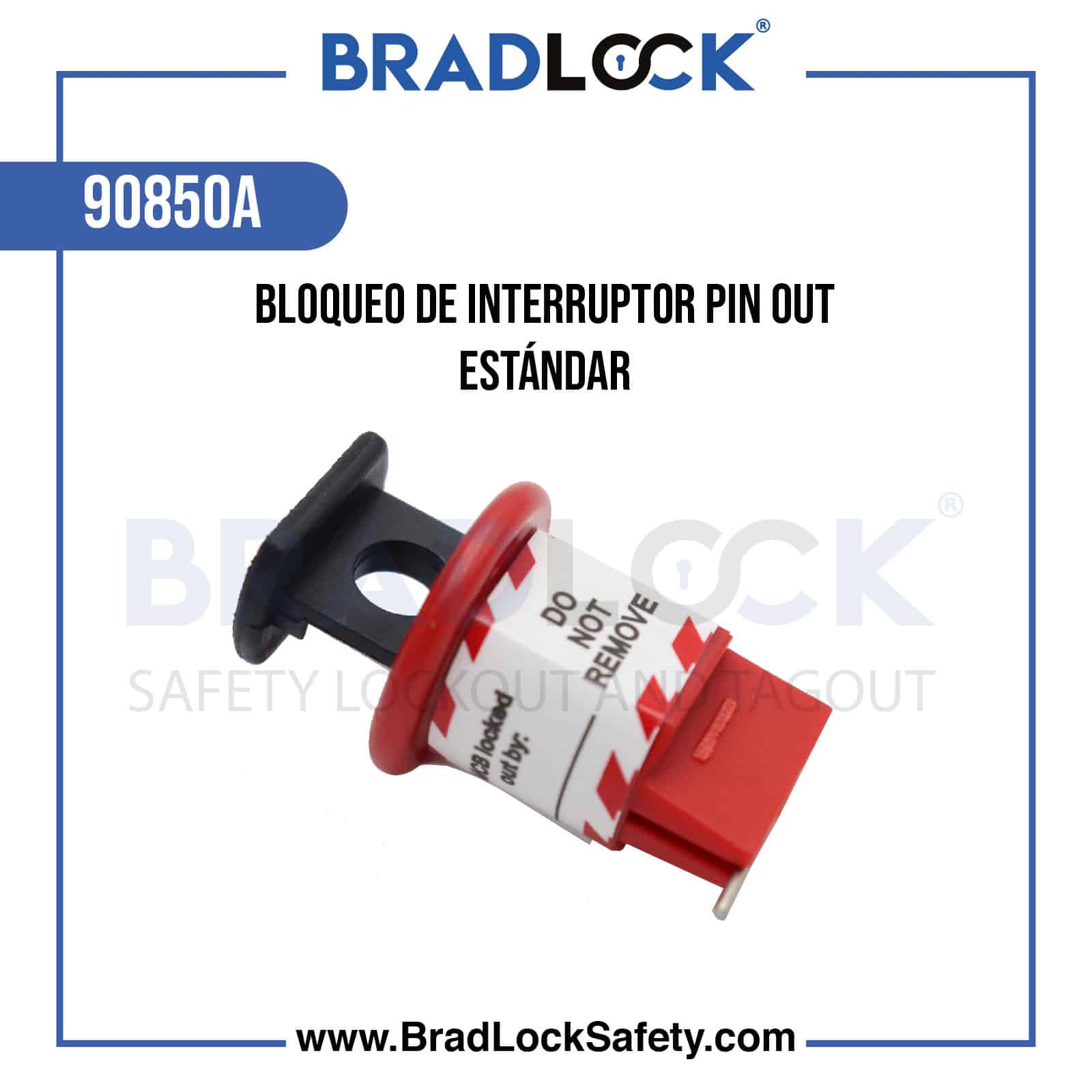 BLOQUEO DE INTERRUPTOR PIN OUT ESTÁNDAR