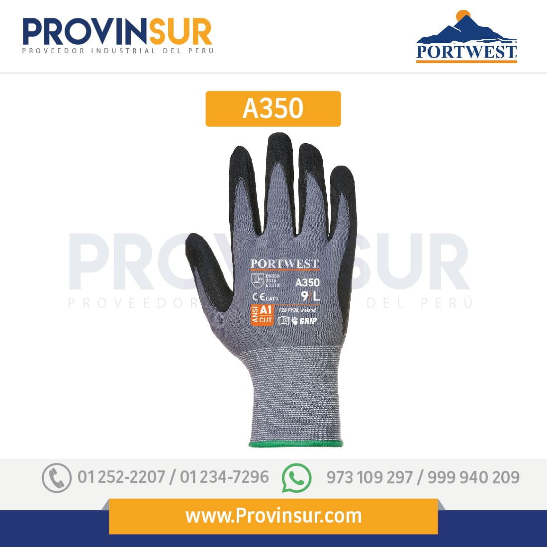 Guante DermiFlex A350 Portwest
