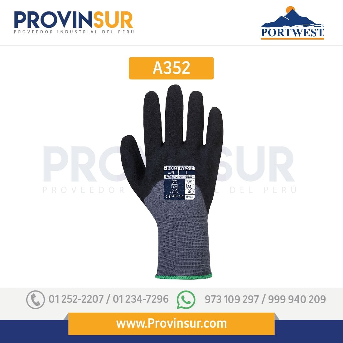 Guante DermiFlex Ultra A352 Portwest