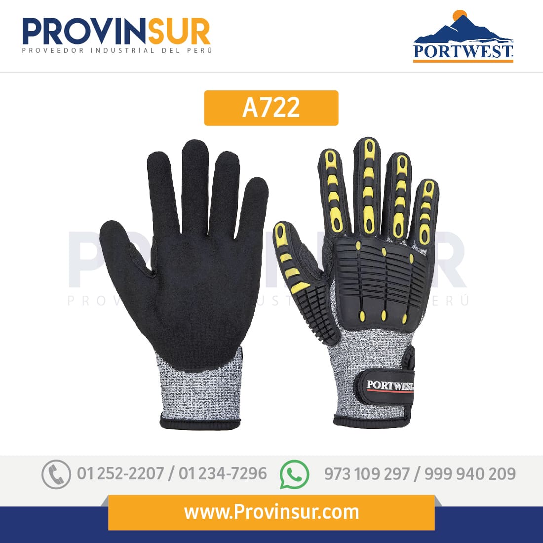Guante Anti-Impacto A722 Portwest