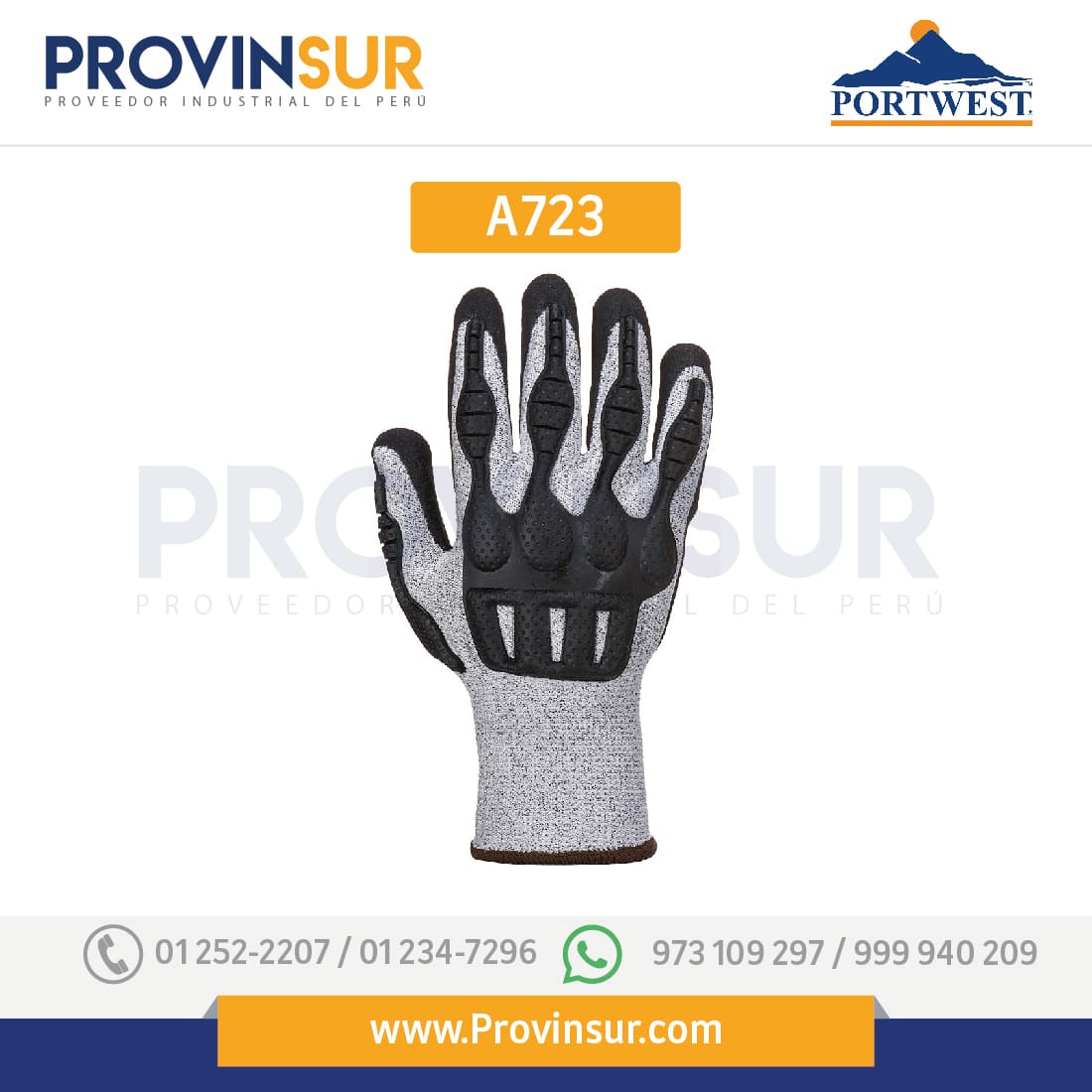 Guante TPV Impact Cut A723 Portwest