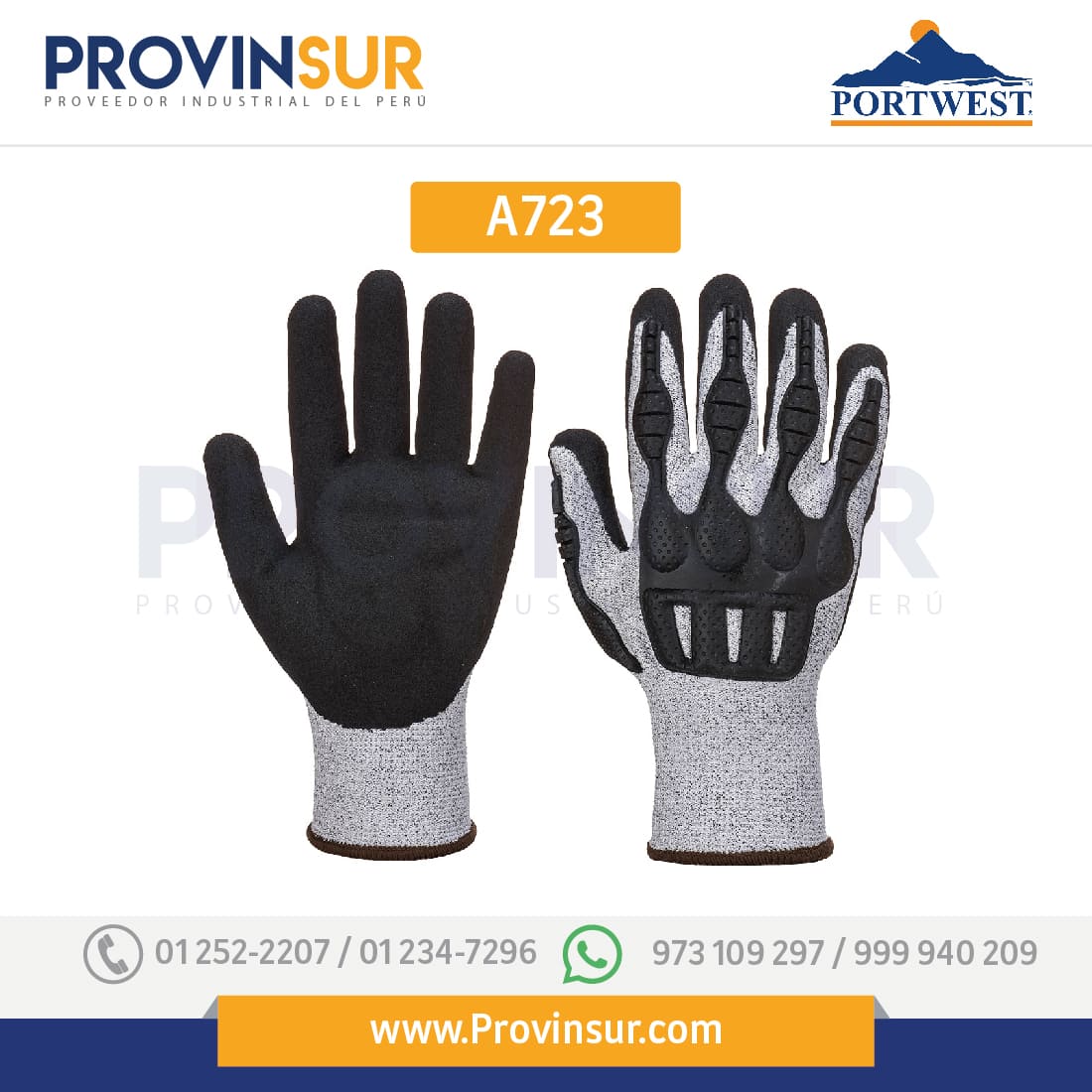 Guante TPV Impact Cut A723 Portwest