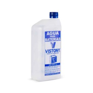 AGUA P/ BATERIA DE 1 GLN, CAJA X 6 UNDS - VISTONY