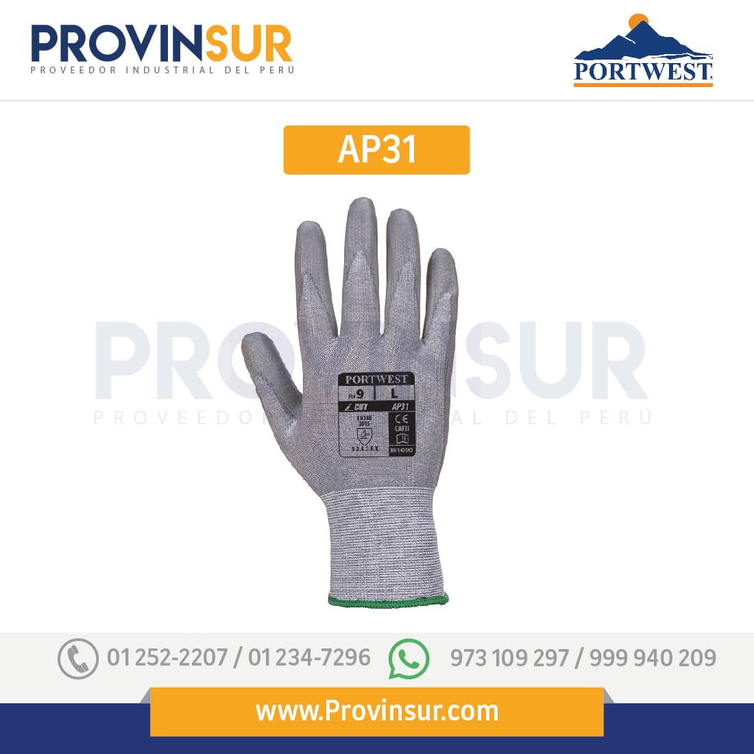 Guante Senti Cut Lite AP31 Portwest