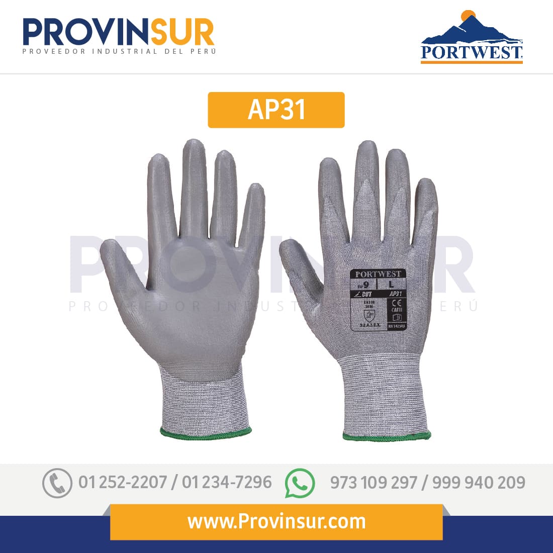 Guante Senti Cut Lite AP31 Portwest