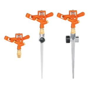 Aspersores metálicos conexiones de latón 10327 Truper