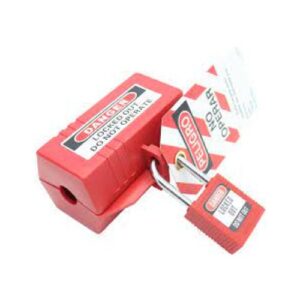 BLOQUEO DE ENCHUFE 110V/220V C/ ETIQUETA PELIGRO 65675A BRADLOCK